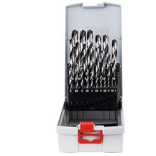 Bosch Professional 25-częściowy zestaw wierteł do metalu HSS PointTeQ ProBox (do stali, Ø 1–13 mm, osprzęt do wiertarko-wkrętarki i stojaka wiertarskiego) - obrazek 3