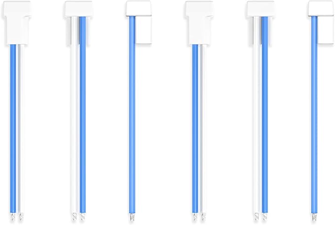 BETAPFV BT2.0 U Cable Pigitail with 40mm 22AWG Male Connector for 1S Quad | Ultra Light with 180° U-Shaped, for FPV Micro Whoop Drone like Cetus Meteor Series Drones with BT2.0 Connector