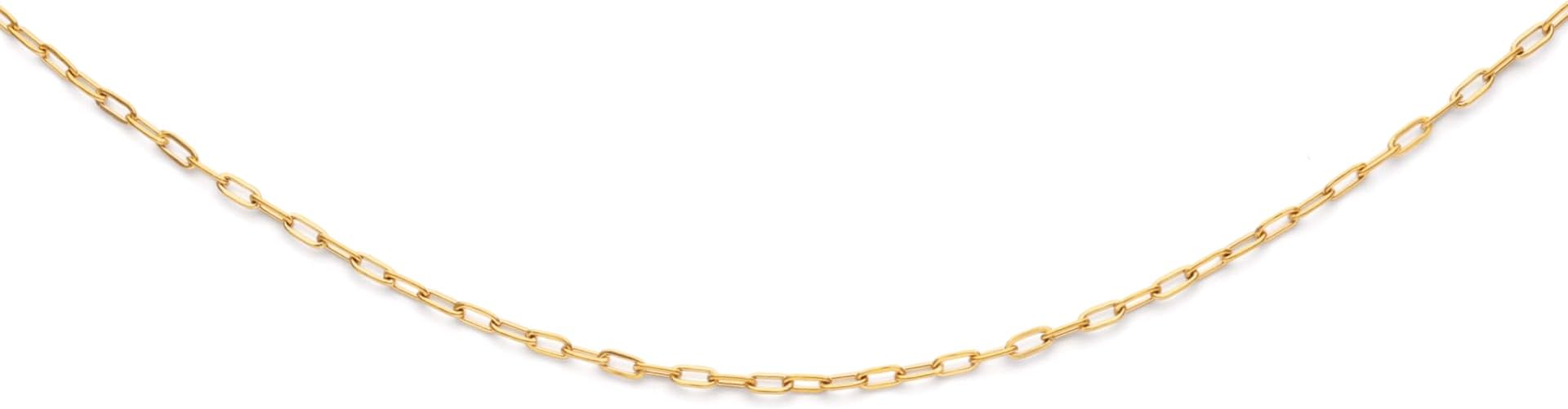 SINGULARU Naszyjnik Mini Fine Chic. Stal mit Pozłacany złotem 18K.