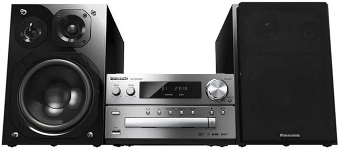 Panasonic SC-PMX802 system Hi-Fi z szerokim wyborem usług streamingowych. (USB, CD, DAB, wzmacniacz Technics JENO Engine Hi-Res, AirPlay2), srebrny