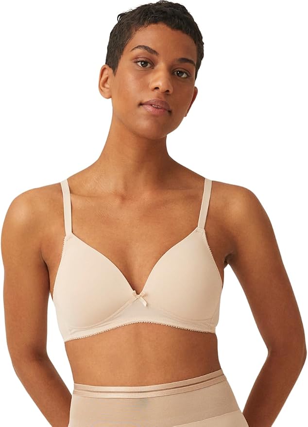 Naturana Biustonosz bez obręczy Kobiety Soft Cup Padded Biustonosz (1 w zestawie)