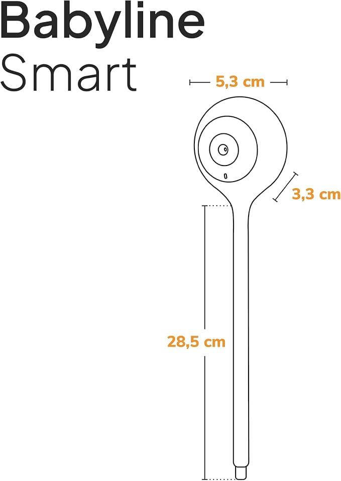 Lionelo Care Babyline Smart inteligentna elektroniczna - obrazek 3