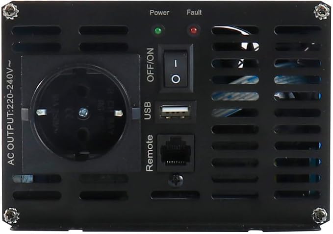 SOLARTRONICS TS1000 przetwornica napięcia 12 V 230 V czysty - obrazek 5
