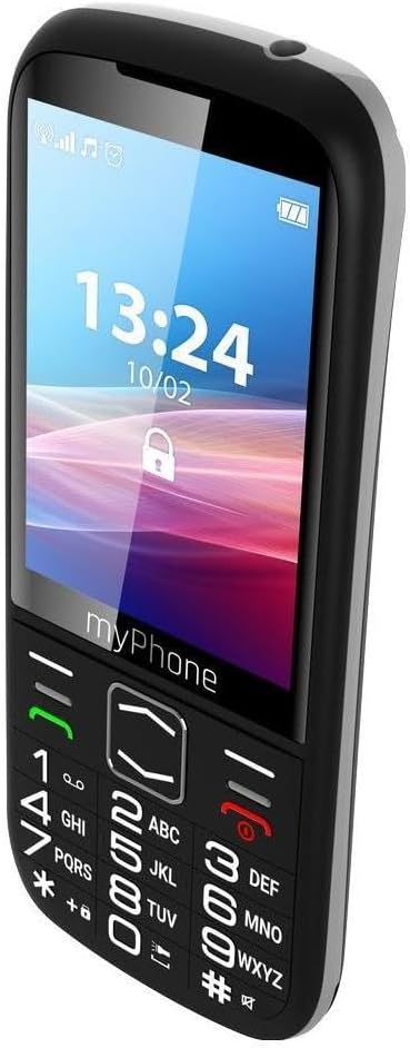 myPhone Halo 4 LTE telefon komórkowy dla seniora bez umowy, dual SIM, duże przyciski i wyświetlacz 3,5 cala, ogromna bateria 2500 mAh do 16 dni na jednym ładowaniu + przycisk SOS i latarka - obrazek 5