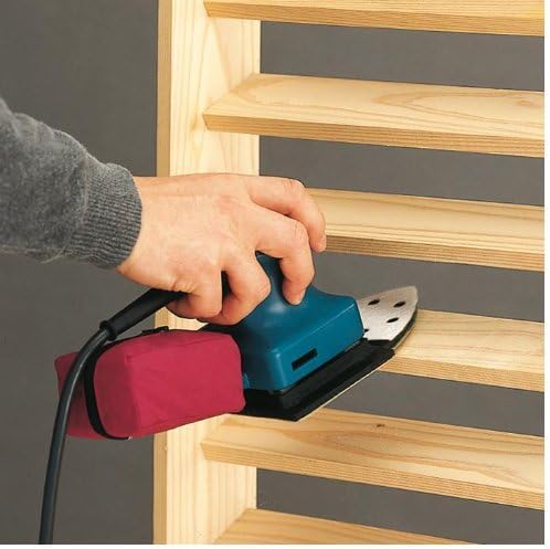 Makita Bo4565K Szlifierka, Czarny/Niebieski, 6,5 x 110 mm - obrazek 5
