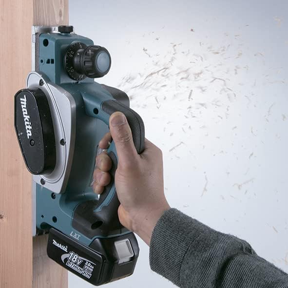 Makita Strugarka, Niebieski/Srebrny, 33.3 x 15.7 x 16 cm - obrazek 3