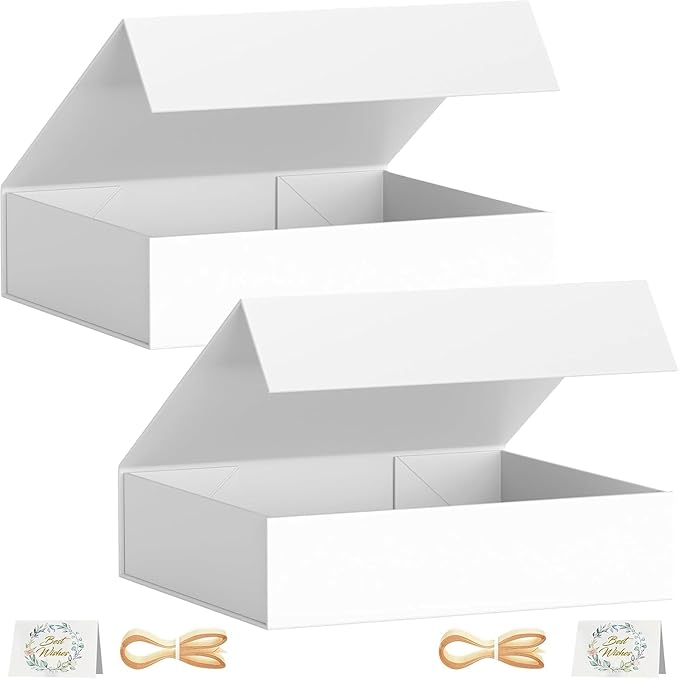 2 Pack pudełka prezentowe 30x20x7