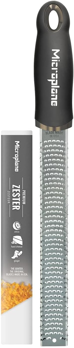 Microplane Zester Tarka Czarny do owoców cytrusowych