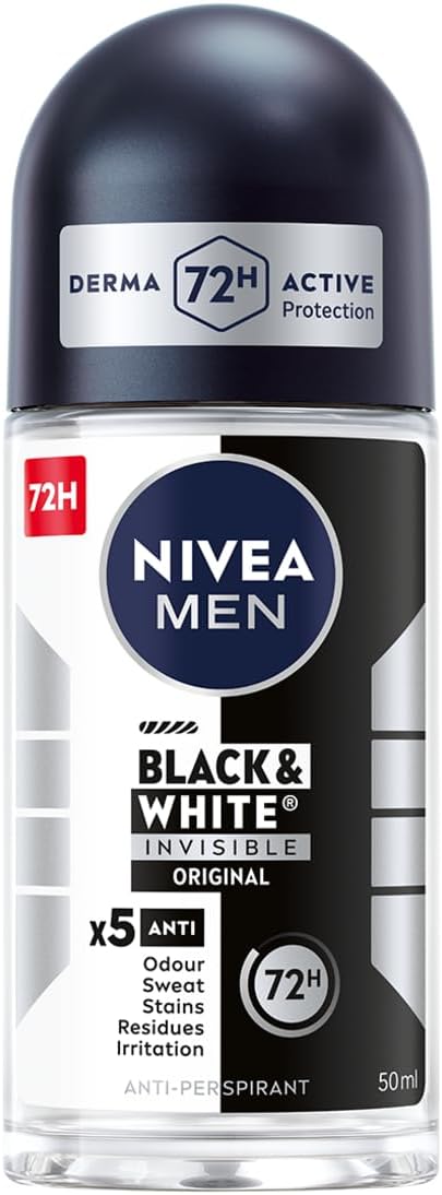 NIVEA MEN Black &amp White Original Antyperspirant roll-on 50 ml