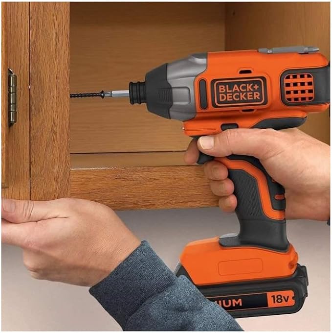 BLACK+DECKER Bezprzewodowy wkrętarka udarowa 18 - obrazek 2
