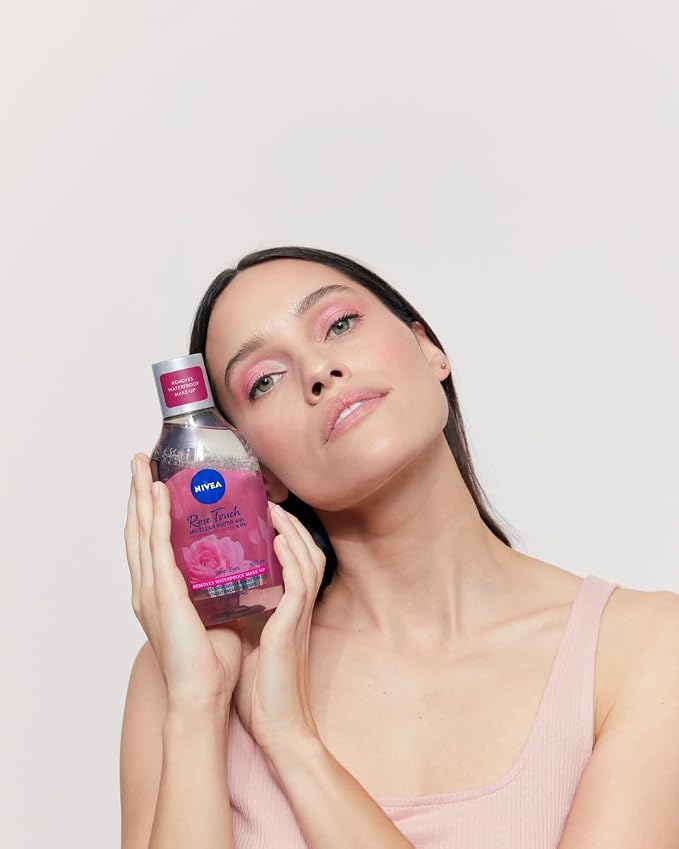 NIVEA Rose Touch Dwufazowy płyn micelarny z wodą różaną - obrazek 6