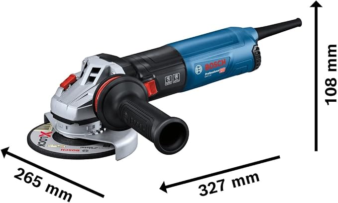 Bosch Professional: szlifierka kątowa GWS 14-125 S (1400 - obrazek 3