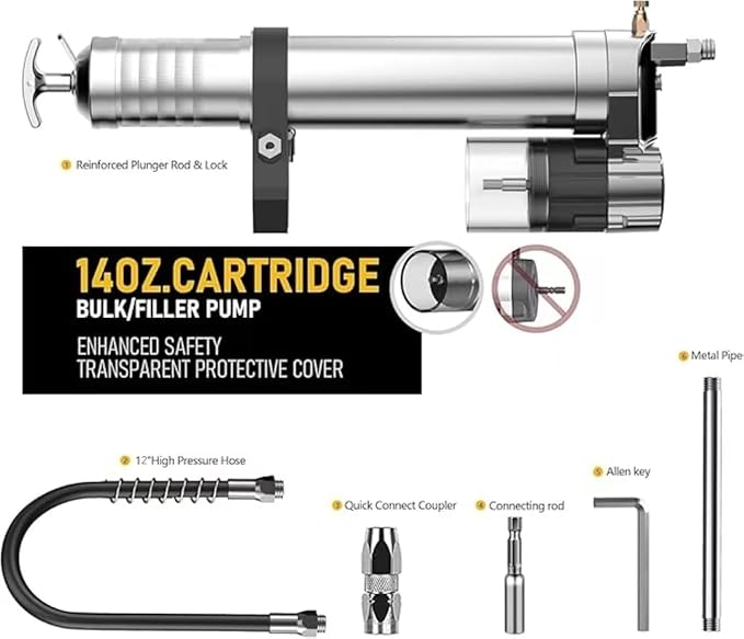 Adapter wiertarki elektrycznej do smarownicy z obciążeniem 414 - obrazek 3