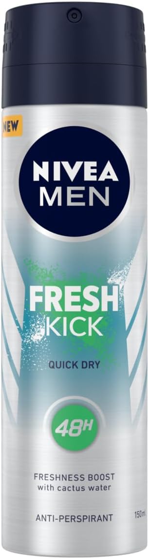 NIVEA MEN Fresh Kick Antyperspirant w sprayu 150 ml