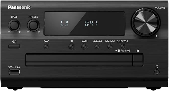 Panasonic SC-PMX802E-K Premium Mikro-Urządzenie Stereo, Czarny, 120 W - obrazek 5