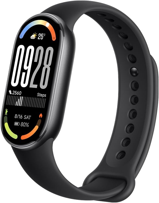 Xiaomi Smartband 10 wyświetlacz AMOLED