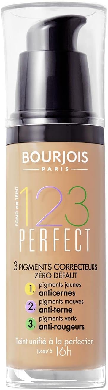 Bourjois 123 Perfect Podkład 53 Light Beige - obrazek 3