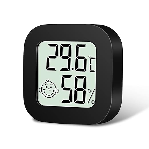 Flintronic Mini Termometr LCD cyfrowy termometr wewnętrzny