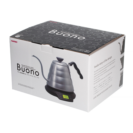 Hario V60 Power Buono Kettle - Czajnik elektryczny z regulacją temperatury 0,8l - obrazek 6