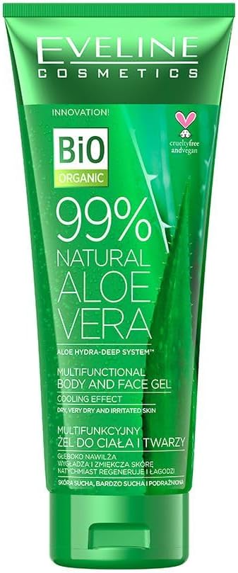 Eveline Cosmetics Multifunkcyjny żel do ciała i twarzy aloes 99%