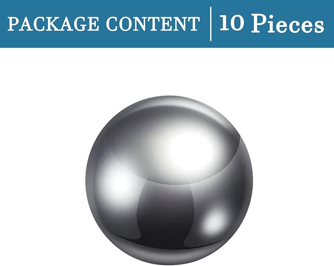 QUARKZMAN 12mm Kulki łożyskowe x 10szt 201 Stal nierdzewna - obrazek 4
