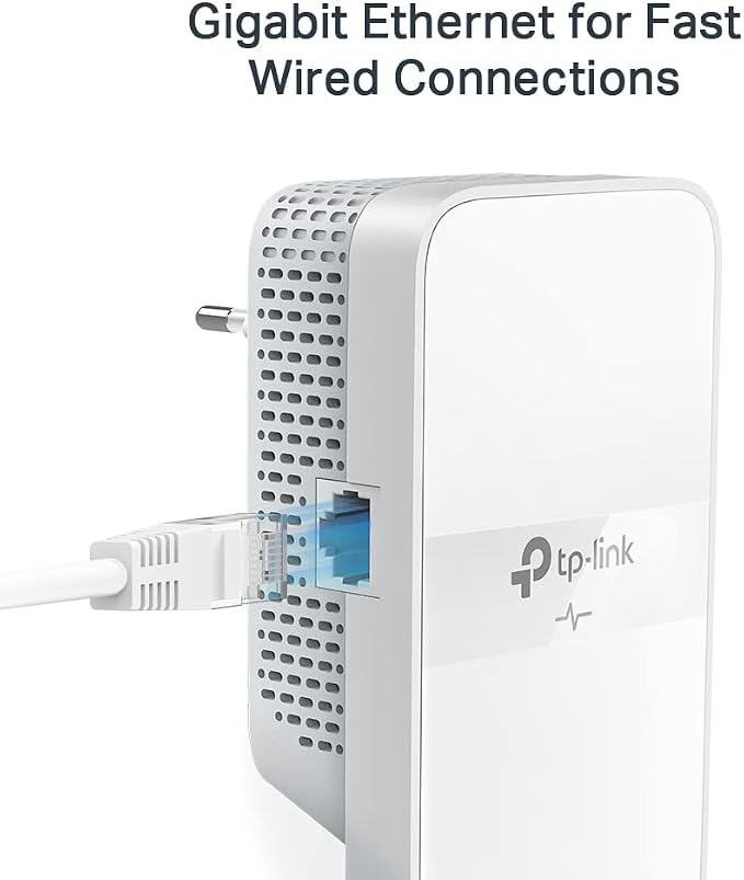 TP-Link TL-WPA7617 KIT | Zestaw powerline AV1000 z WiFi AC1200 | Dual Band | Obsługa OneMesh | 1× port Gigabit Ethernet - obrazek 4