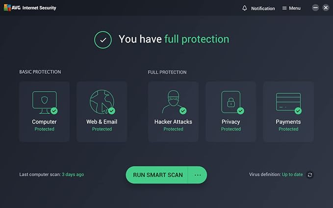 AVG Internet Security 2026 | Multi-device | 10 Devices | 1 Year | PC/Mac/Android - obrazek 3