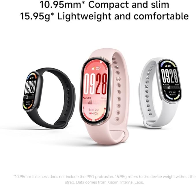 Xiaomi Smartband 10 wyświetlacz AMOLED - obrazek 7