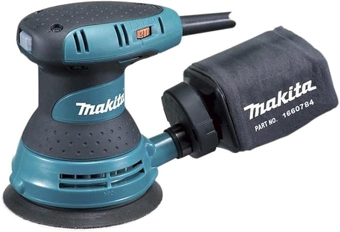 Makita Bo5031 Szlifierka, Szary/Niebieski, 12,3 x 15,3 x 15,3 cm