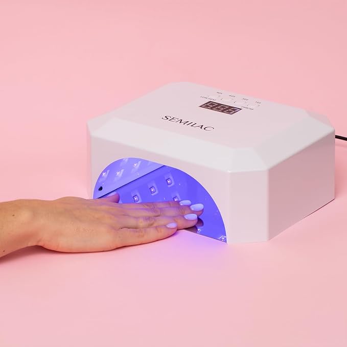 Semilac Profesjonalna Lampa Uv Led Do Paznokci Hybrydy Żele Manicure - obrazek 4