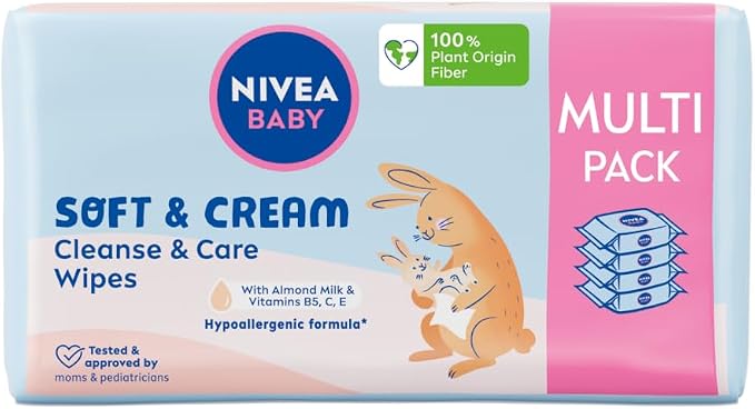 NIVEA BABY Chusteczki Biodegradowalne Soft &
