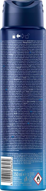 NIVEA MEN Fresh Active Męski Dezodorant w spray'u 250 ml - obrazek 2
