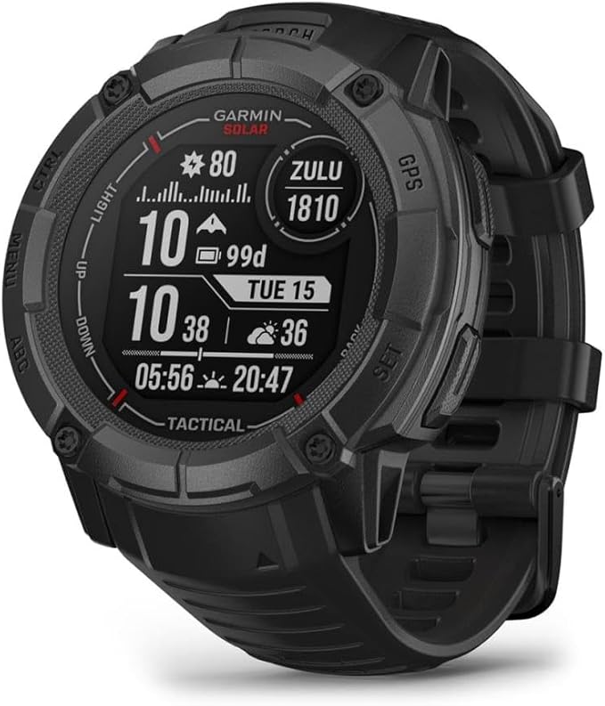 Garmin Instinct 2X Solar Tactical Edition Smartwatch GPSe - obrazek 4