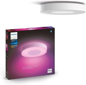 Philips Hue Lampa Sufitowa White and Color Ambiance Infuse L 1x53W (biała), Lampa Sufitowa Ledowa z 16 mln Kolorów i Możliwością Ściemniania, Inteligentne Oświetlenie Smart LED