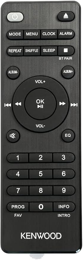 KENWOOD M-725DAB-B - Micro Hi-Fi system z DAB+, CD, USB, Bluetooth i wyświetlaczem TFT, Midnight Black - obrazek 7