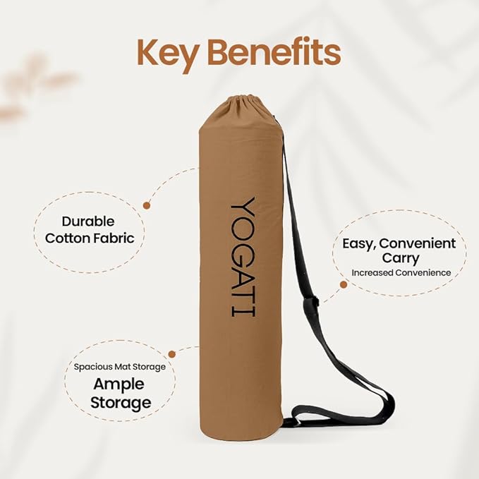 YOGATI® Torba na matę do jogi duże torby na matę do jogi - obrazek 2