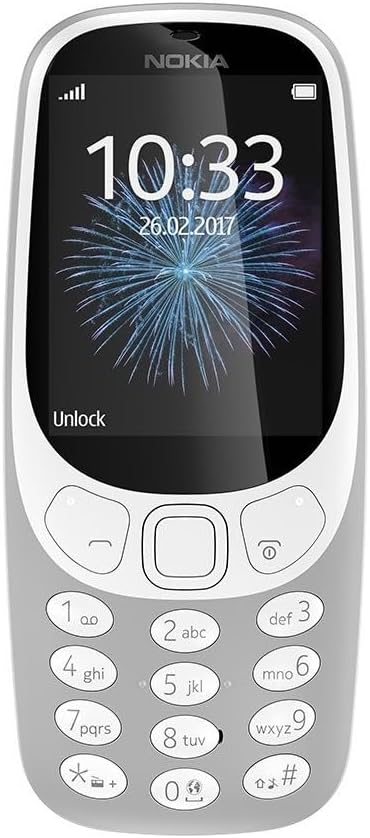 Nokia 3310 2G Unlocked telefon komórkowy (kolorowy wyświetlacz