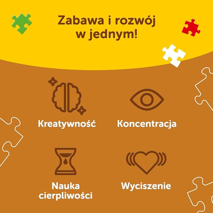 Trefl Zwierzątka Puzzle 4 w 1 Baby Classic z Grubego Kartonu - obrazek 6