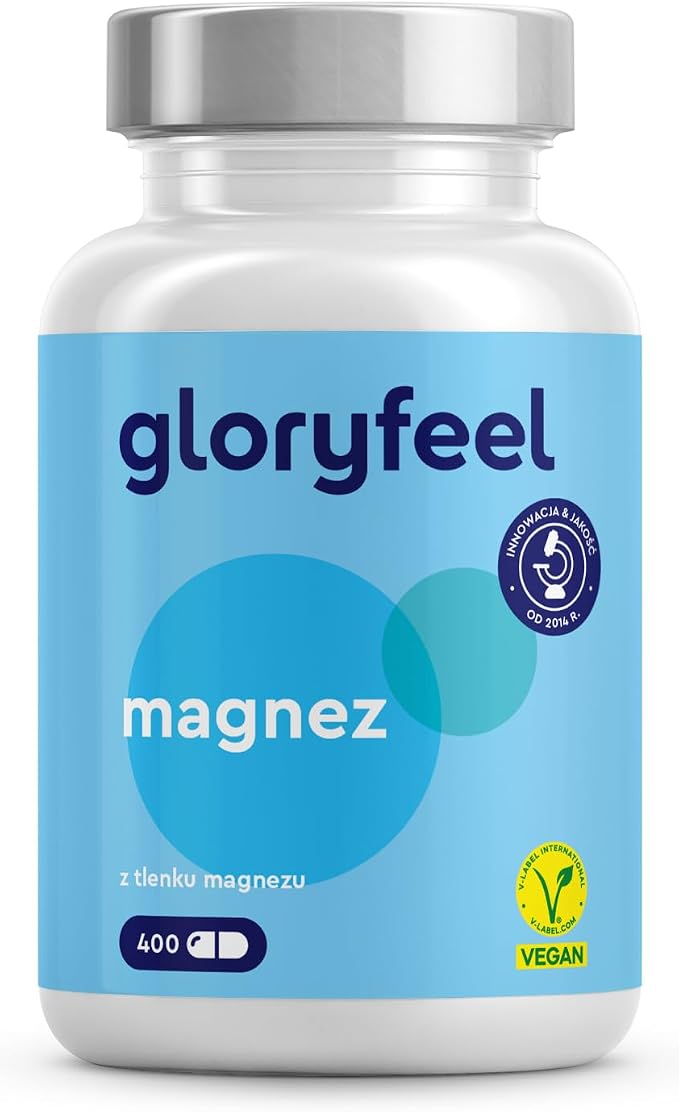 Magnez 400 kapsułek 760 mg w tym 400 mg magnezu pierwiastkowego