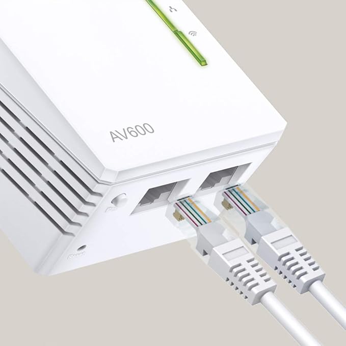 TP-Link TL-WPA4220 TKIT | Zestaw powerline AV600 z WiFi N300 (3 urządzenia) | 2× porty Ethernet | Klonowanie WiFi - obrazek 6