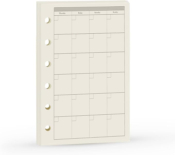 Planner Refill Pocket Notebook