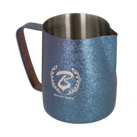 Barista Space - Dzbanek do mleka Ice Grain Blue 600 ml - obrazek 2