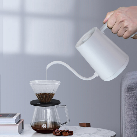 Timemore - Fish Smart Electric Pour Over Kettle - Czajnik Biały 600ml - obrazek 6