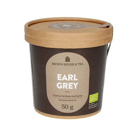 Brown House & Tea - herbata czarna sypana Earl Grey EKO 50 g