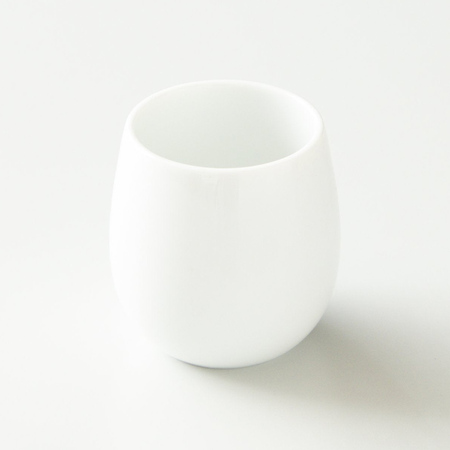 ORIGAMI - Filiżanka ceramiczna Barrel Flavor 210ml Biała - obrazek 2