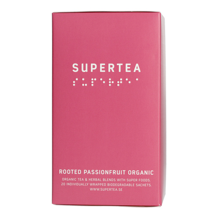Teministeriet - herbata zielona Supertea Rooted Passionfruit EKO 20 saszetek