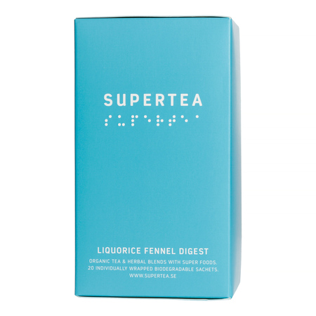 Teministeriet - herbata ziołowa Supertea Liquorice Fennel Digest EKO 20 saszetek