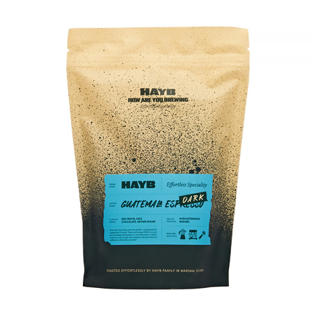 HAYB - kawa ziarnista Guatemala Espresso DARK Washed 250 g