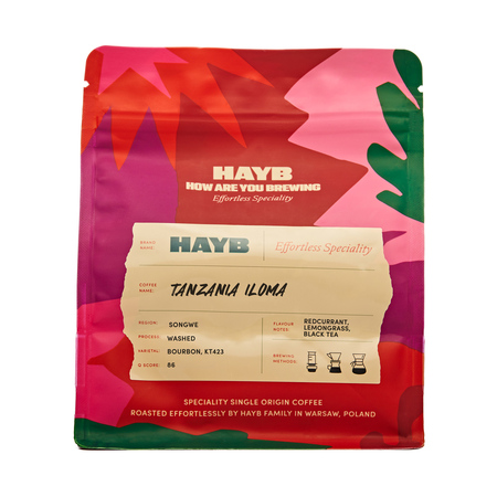 HAYB - kawa ziarnista Tanzania Iloma Washed Filter 250 g
