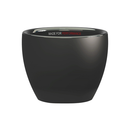 Lelit - zestaw 2 kubków 320 ml cappuccino cup PLA720M - Czarny - obrazek 2